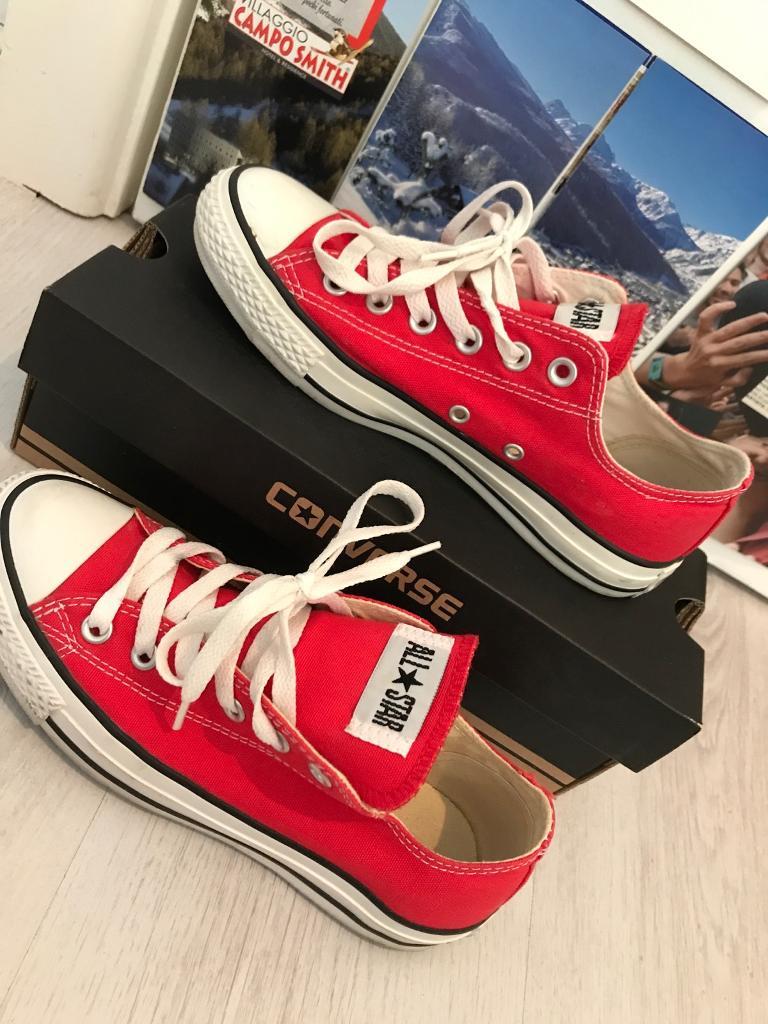 red converse size 5